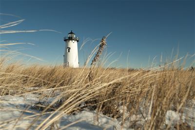 Edgartown Harbor Light auf Martha´s Vineyard